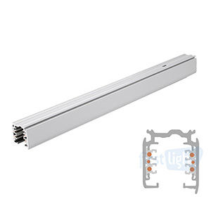 Nordic Global Trac Pulse 3 Phasen Dali Aufbauschiene grau